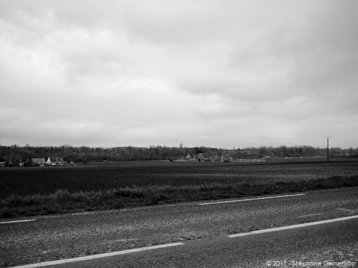 Le long de la D 411
