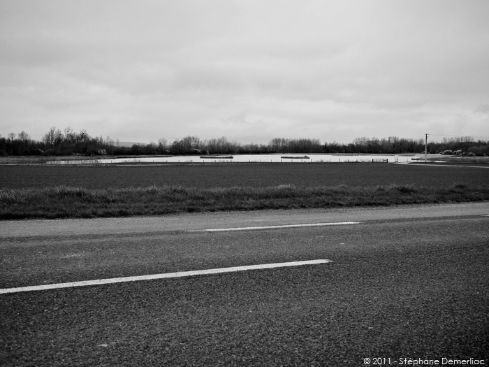 Le long de la D 411