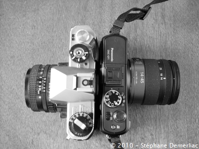 Comparaison de l'AX-1 avec le GF1