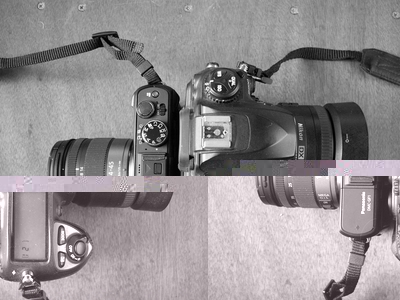 Comparaison du GF1 avec le D200